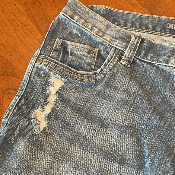 MOSSIMO SUPPLY CO Womens 9” Stretch Denim Short - size 5 - Picture 6 of 14